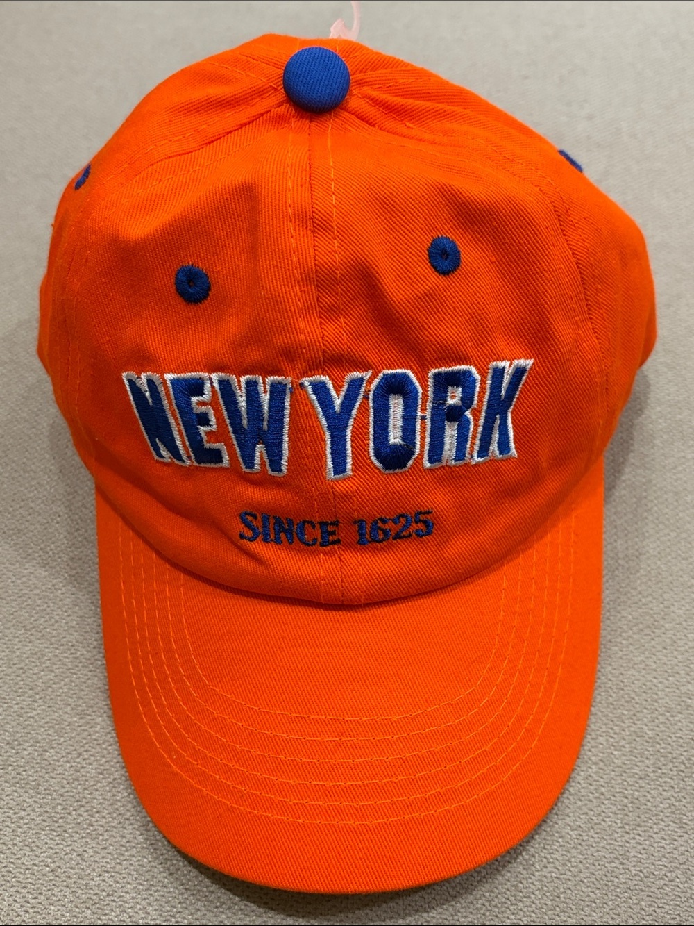 New York Orange Kids Baseball Cap
